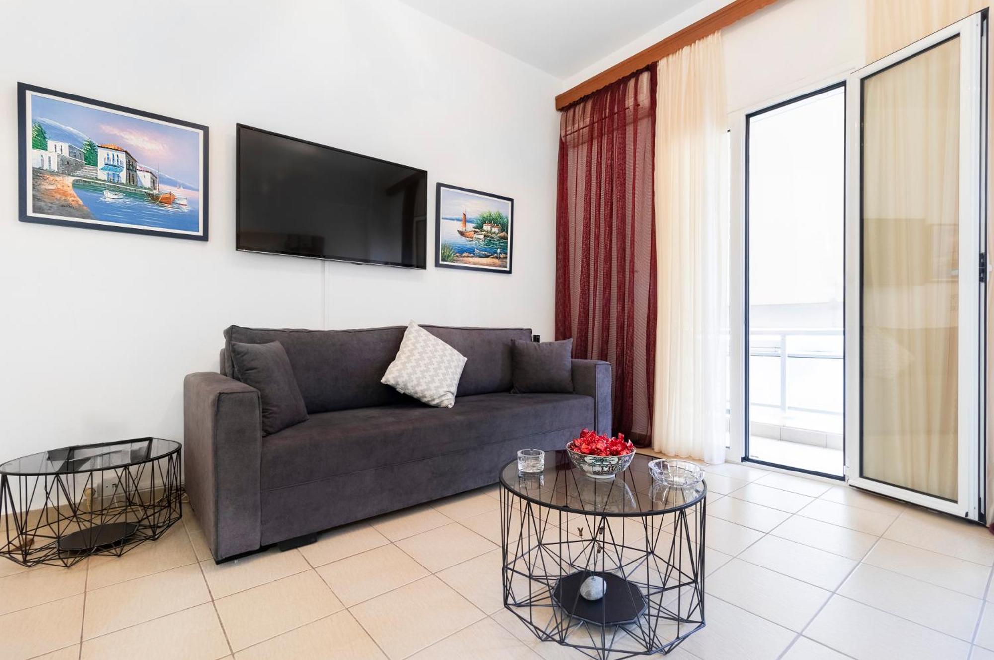 Апартаменты Local Apt Near City Lights 1 Ираклион Экстерьер фото